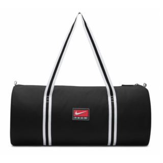 나이키 원형 크로스 더플백 30L 헤리티지 헬스 운동 가방 블랙 보스턴백, 1개