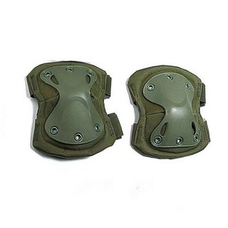 新款摩托車護膝護肘騎士護具電動車四季騎行護腿防摔透氣男女防風, 軍綠色護肘2個, 1個