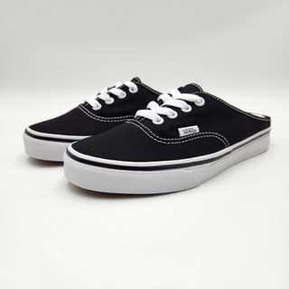 [국내매장상품] 반스 운동화 어센틱 뮬 블랙/화이트