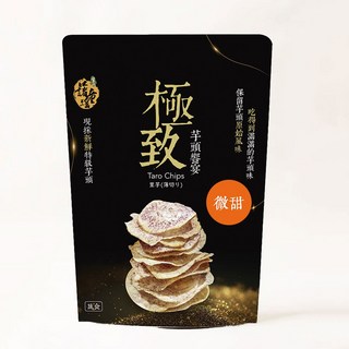 金山藷童瑤 芋頭片系列 微甜芋頭片, 120g, 1包