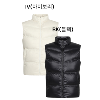 제이디엑스 남성 골프웨어 겨울 이월 초특가!! 방풍 덕다운 패딩 조끼 베스트 X2WVV4166 BK IV