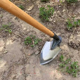 nrjy 삽괭이 괭이날 고물개 텃밭 밭갈기 농기구괭이, 1개, 맹강 뾰족 괭이 (소)