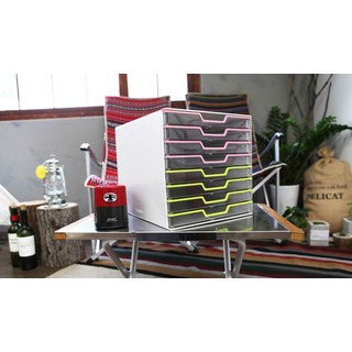 카파맥스 데코 투명 서류함 8단 15108