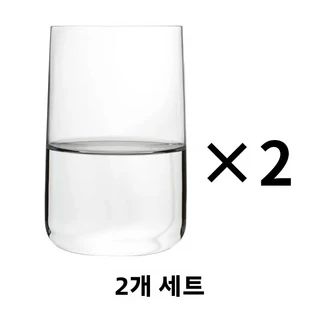 워치겟 유리컵 커피컵 얇은 투명 콜드브루 아이스 라떼 아메리칸 스타일 경량 물컵 일본, 01 톨 글라스 2팩