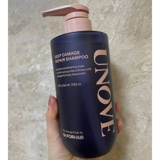 (한정판매) 어노브 딥 데미지 리페어 샴푸 단백질 앰플 두피클린 손상모, 500g, 2개