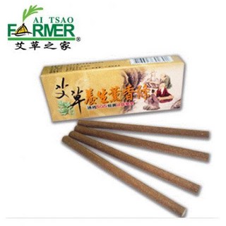 台灣製 艾草之家 艾草養生薰香條(薰香用) 艾灸 居家香氛, 單一選項, 艾草
