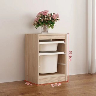 兒童玩具收納櫃：多功能組合實木抽屜式置物架，幼兒園超大容量玩具儲物箱, 1列3實木柜子盒子顏色可備註