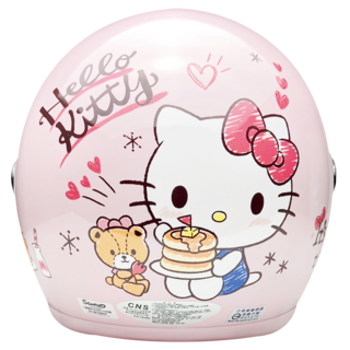 Hello Kitty 兒童安全帽, 粉