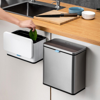 주방 걸이식 쓰레기통