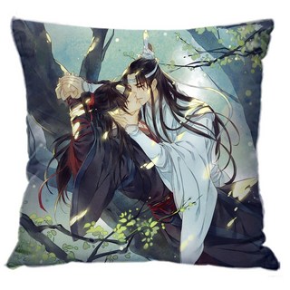 魔道祖師 藍忘機 魏無羨 抱枕 周邊 靠墊, 1,50*50（送禮推薦）