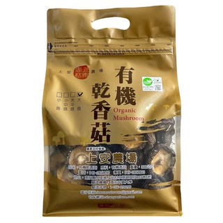 上安農場 乾香菇 黑早大菇 肉厚口感佳 香味濃郁, 1個, 詳見包裝