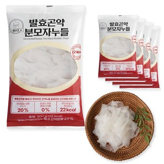 마틴조 발효 곤약 분모자누들 22kcal 200g, 5개