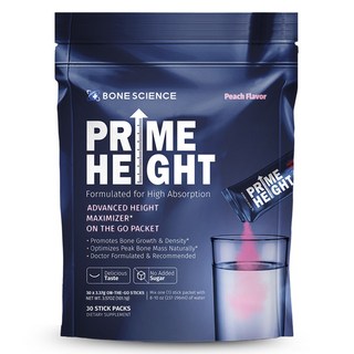 미국 본사이언스 프라임하이트 파우더 Prime Height, 피치맛, 1개