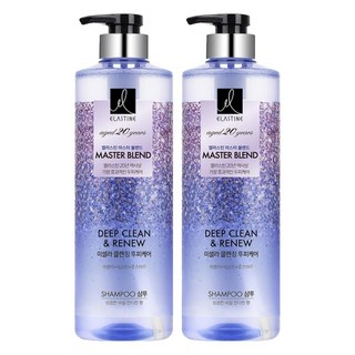 ELASTINE 伊絲婷 大師極致淨屑洗髮精 清新草木香氛 平衡油水 改善頭皮屑問題, 770ml, 2瓶