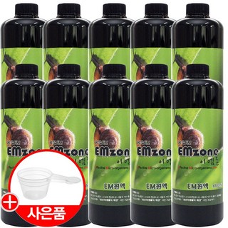 EM 원액 EM 발효액 천연미생물 효소 1000ml 10개, 1L