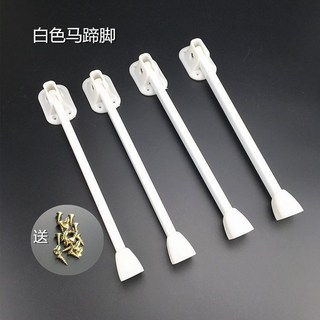 馬蹄腿床上小桌子桌腿配件 宿舍折疊桌腿桌腳 筆記本電腦桌腳 鋼管烤漆防鏽 承重穩固不晃動 折疊桌升級腳架 白色馬蹄腿35cm 送螺絲 四隻, 白色馬蹄腿35cm 送螺絲  四隻