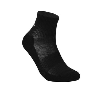 DASAMA 텐셀 런 미니크루 스포츠 런닝 마라톤 운동 속건성 쿠션 기능성 양말, 블랙, 1개