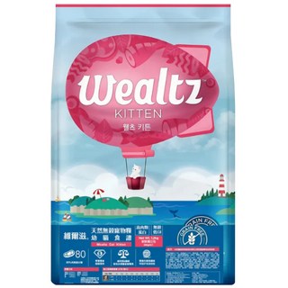 Wealtz 維爾滋 天然無穀貓糧 高肉類蛋白 貓飼料 6kg 大包, 1個, 維爾滋 幼貓食譜6kg