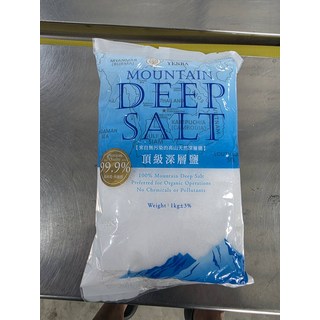 YENBA 山頂深層鹽 頂級深層鹽 1kg, 1個