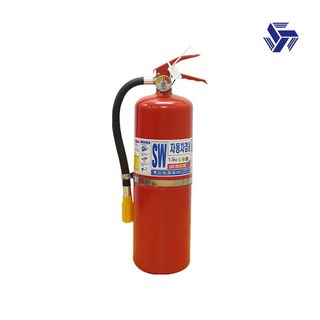 다솜마켓 삼우산기 분말소화기 SW-150 1.5KG 축압식 자동차겸용 FILK인증, 1개