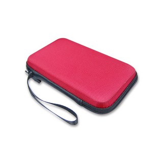 i-gota 耐衝擊強化防護收納包 收納盒 隨身包 EVA材質, 1個, 紅(17x10x3.5 cm)