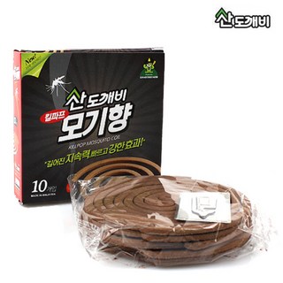 모기약 모기퇴치기 모기 야외용모기향 킬파프 모기향 10개입 x 1개 산도깨비, 10개