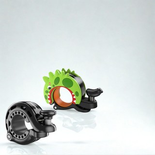 MANDOO4 110dB 자전거 벨 어린이용 로드 MTB 픽시 트라이폴딩 브롬톤, 키즈 다이노 벨