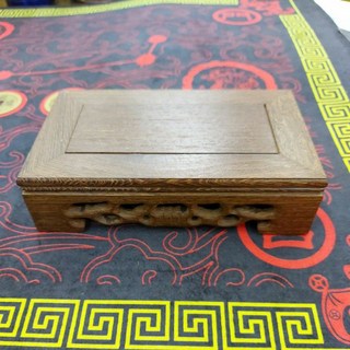 【佐運門風水商城】現貨 雞翅木長方型 凸型 樓梯型底座 擺件座 實木底座 雞翅木底座 雞翅木 風水擺件 實木 原木底座, 長方形底座-大-15x9x4公分