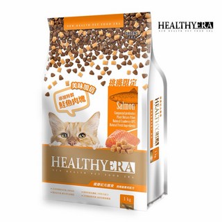 健康紀元 貓飼料 健康紀元貓飼料 福壽貓飼料 挑嘴貓飼料 貓主食 貓乾糧 成貓飼料 添加肉塊, 1個, 挑嘴貓專用配方 鮭魚1kg(超取限5kg
