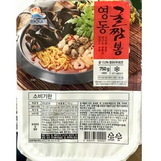 영동 국내산 굴 짬뽕밀키트 냉동 굴짬뽕 750g x5, 5개