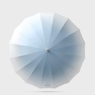 NUNUHANA원터치그라데이션으로튼튼한 고급 자동 장우산Z12