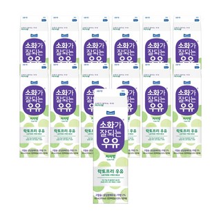 매일유업 소화가 잘되는 우유 저지방, 930ml, 12개