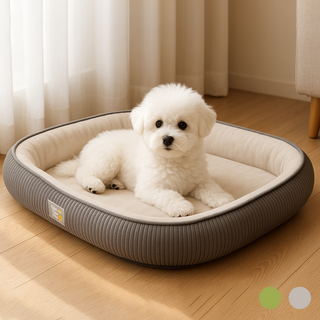 포미온 반려동물 사계절용 꿀잠유도 펫쿠션, 1개, 그레이