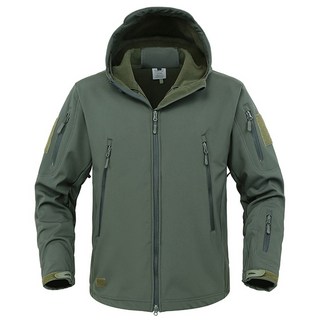 [ 전술패치 포함] 남자 기모 소프트쉘 자켓 밀리터리 등산 아웃도어