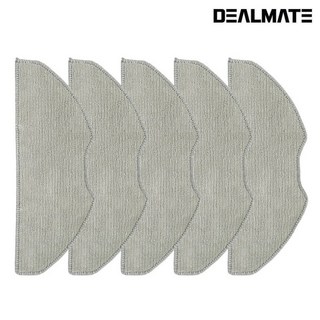[호환]딜메이트 LG 코드제로물걸레 패드 R5 5개세트 로봇청소기 걸레, 5개, DM0R5