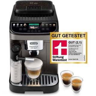De'Longhi 드롱기 마그니피카 에보 넥스트 ECAM312.80.TB 전자동 커피 머신 (13가지 음료: 카푸치노 에스프레소 라떼 마키아토) 2.4인치 TFT 컬러 디, 13 drinks titanium