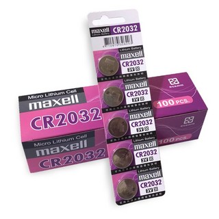 Maxell CR2032 鈕扣電池 日本製 特價 新版公司貨, 1個, CR2032單顆, 5個裝
