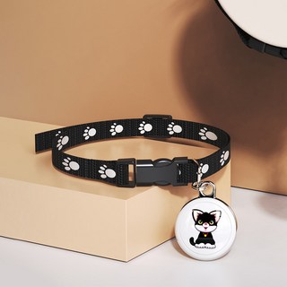 智能定位器GPS安卓蘋果手機適用寵物狗狗貓咪防丟器追蹤, 1個, 圓形小貓:1