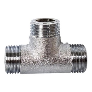 【DIY合作社】附發票 銅明管三通 3外牙 4分, 1個