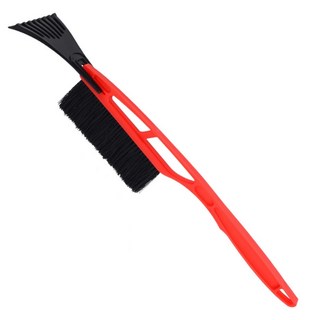 차량용 성에 제거 빗자루 세트 겨울철 필수품 눈 폭설 혹한 얼음 긴급 유리 벌래 하루살이 제거, 파랑, 1개