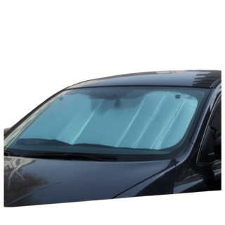 防曬隔熱汽車遮陽板 前擋 涂銀布 降溫, 圖片色, 1個