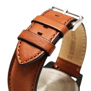 르보 갤럭시워치 호환 스트랩 이탈리안 베지터블 가죽스트랩, 브릭 브라운, 1개
