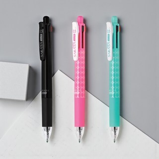 제브라 사라사 멀티 0.5 (4색+샤프) 멀티펜, 2개, 핑크