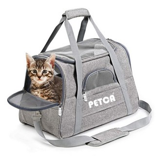 Petca 寵物布質外出提籠, 灰色