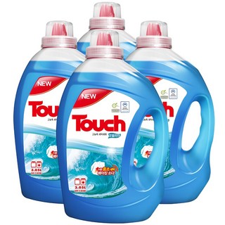 터치 고농축 액체세제 코델리아, 3.05L, 4개