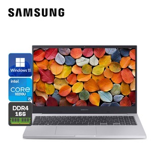 [사무용 초특가] 삼성노트북 플러스 윈도우11 정품 인텔 10세대 코어 i5, 실버, NT551XCJ, 512GB, 16GB, WIN11 Pro