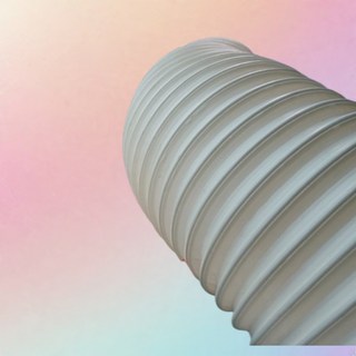 자바라 배기호스 통풍 배관 창문 칸막이 이동식 보조 가림막, 1개