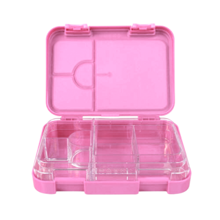 리틀그립 야미박스 어린이집 소풍 도시락통 피크닉 도시락 꾸미기, 1개, 핑크