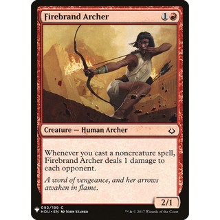 魔法風雲會 Firebrand Archer 遊戲卡牌, Mystery Booster英文