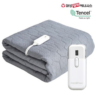 26년형 대성쎌틱 텐셀 탄소매트 카본 전기장판 EMF인증 아동용섬유인증 KC인증 전자파차단 원적외선 그래핀 워셔블 세탁가능, 싱글 (110 x 200 cm)